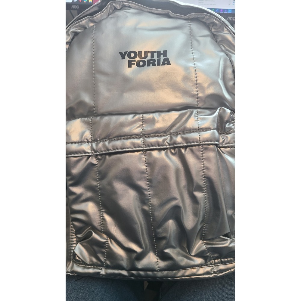 Youthforia Silver Backpack